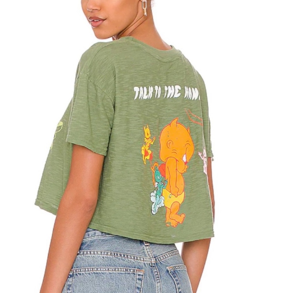 Cropped t-shirt